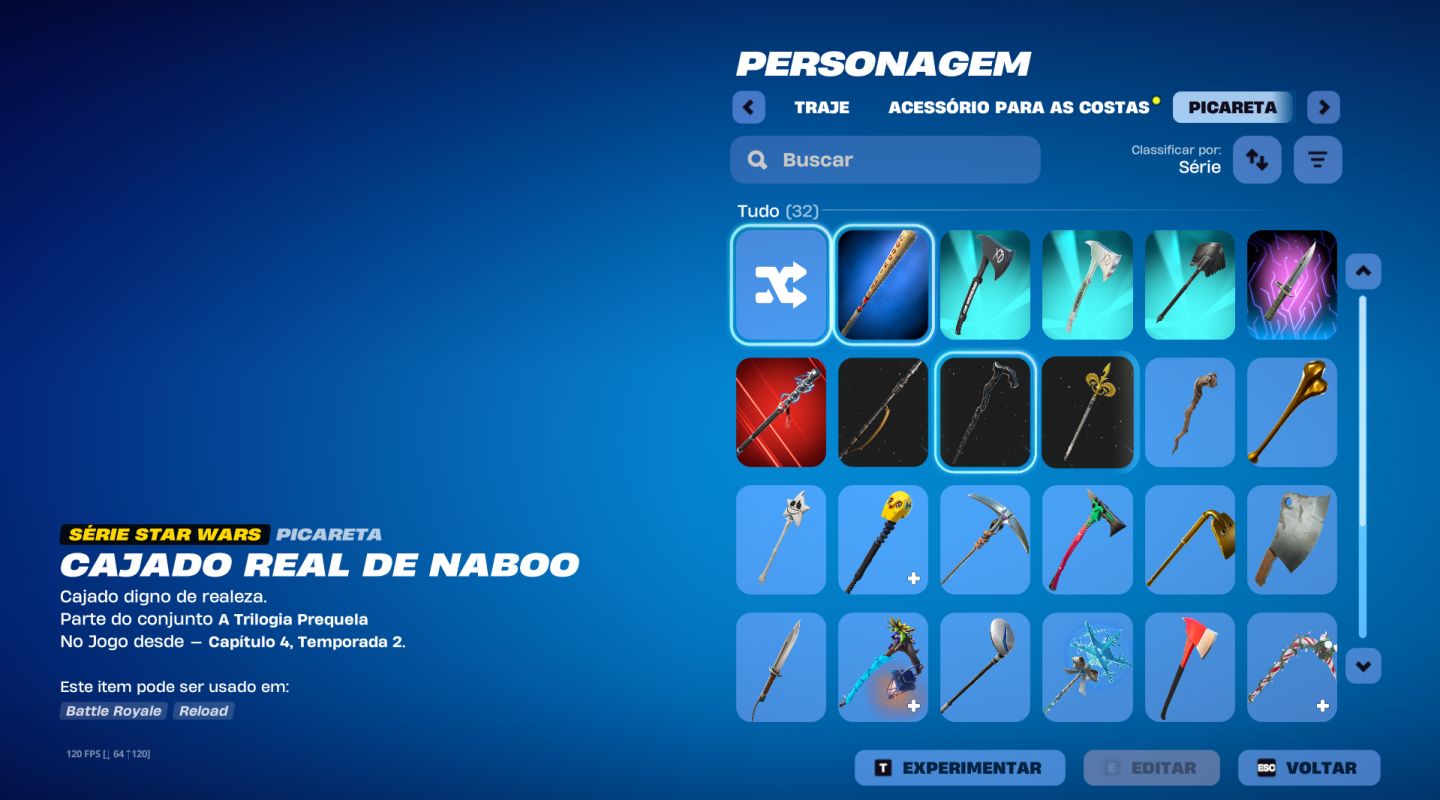 Conta Full acesso Fortnite