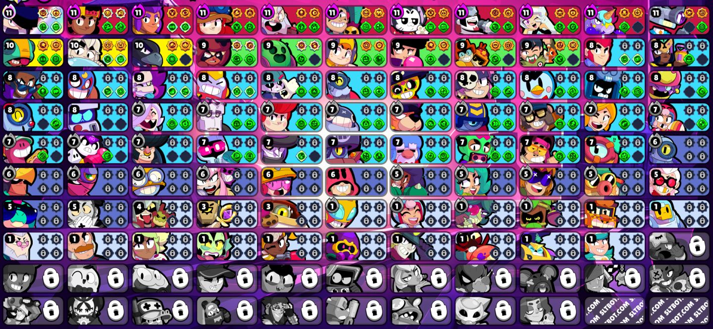 CONTA DE BRAWL STARS BRABA C/ VÁRIOS LENDÁRIOS E SKINS LENDÁRIAS!
