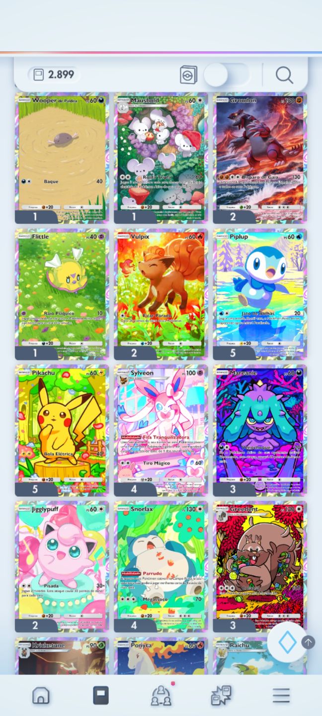 Conta Pokémon TCG Pocket - Deck principal Zoroak+Butterfree