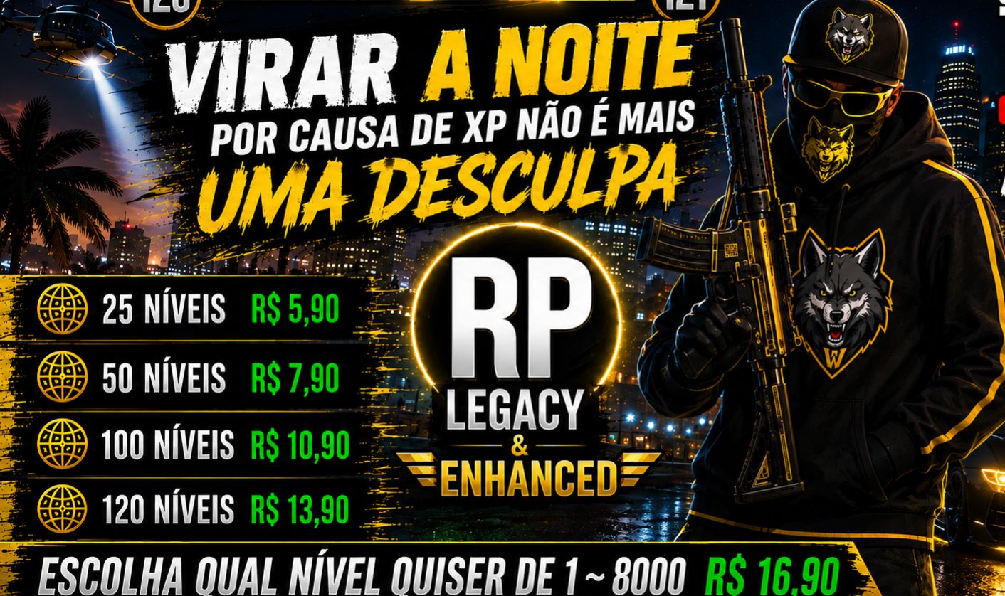 TABELA DE XP GTA ONLINE (PC)