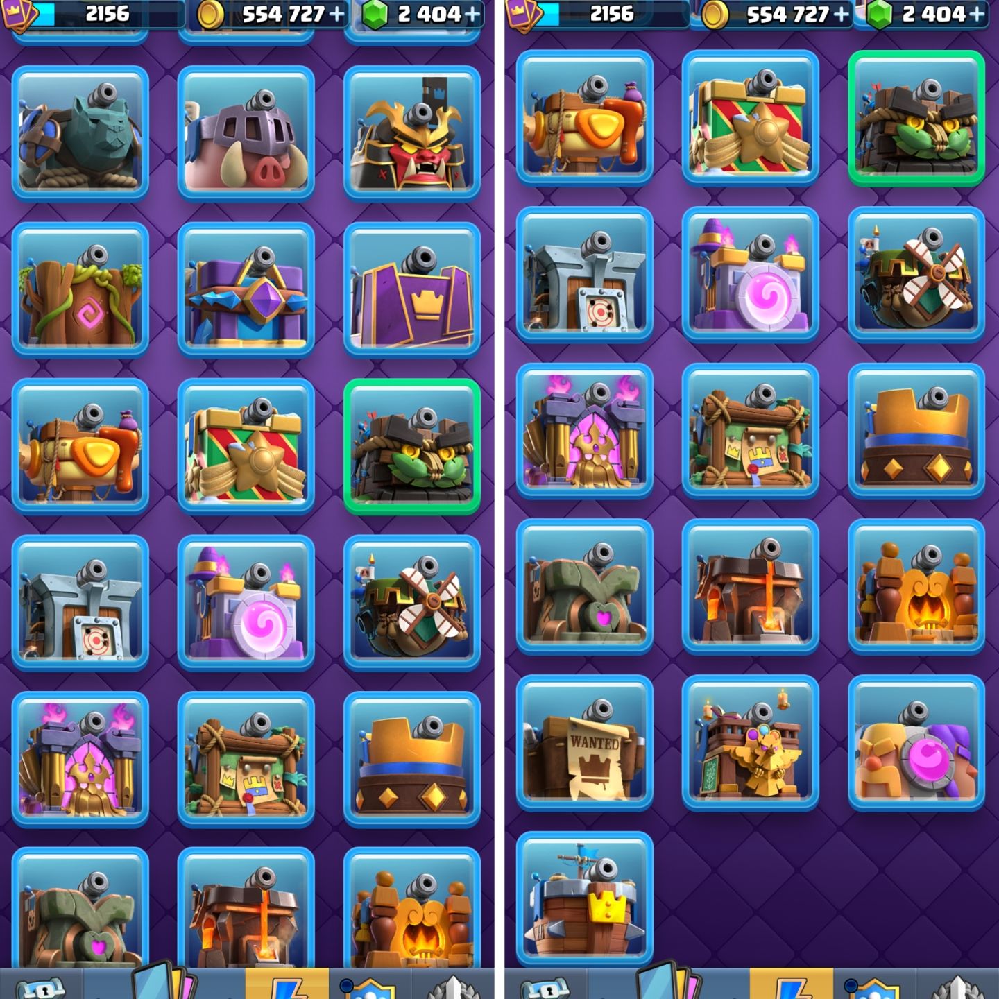 CONTA CLASH ROYALE