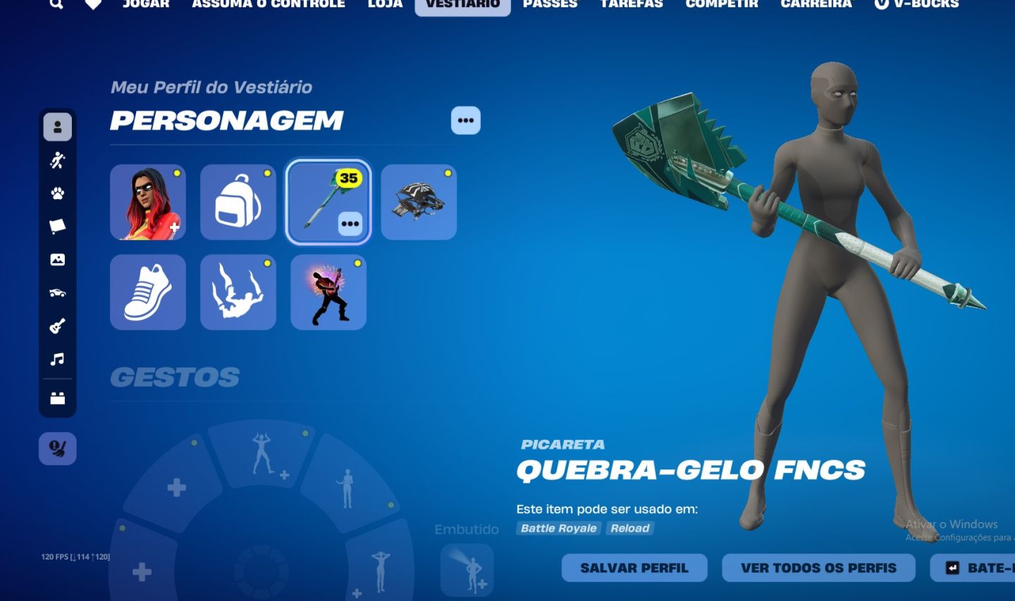 Conta de fortnite FA. ACESSO AO EMAIL COMPLETO.