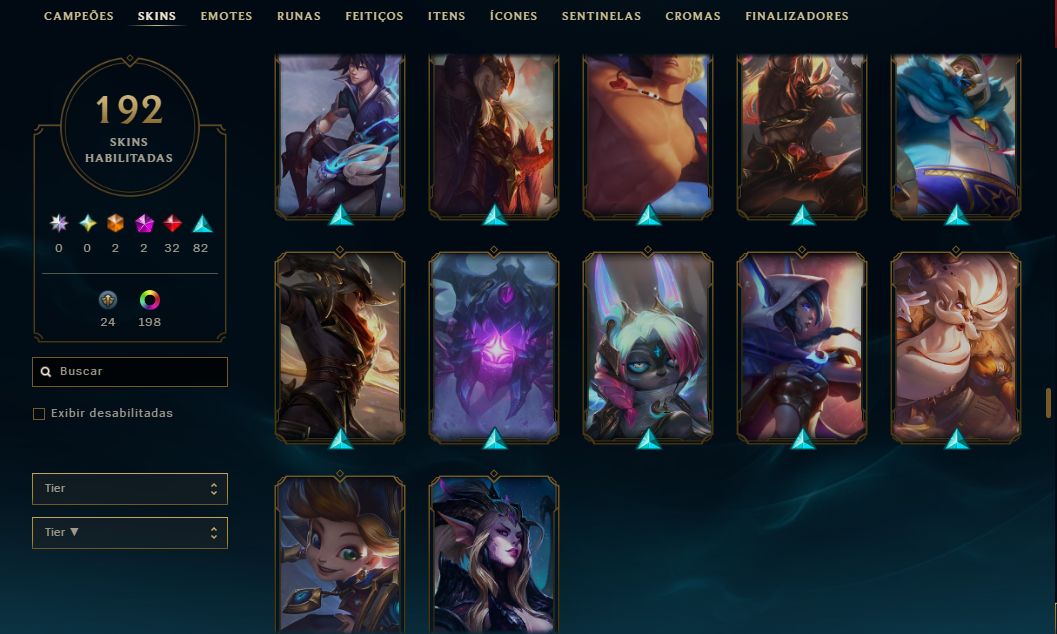 Conta Plat 4 com MMR Quase zerado. Foco para ADCs.