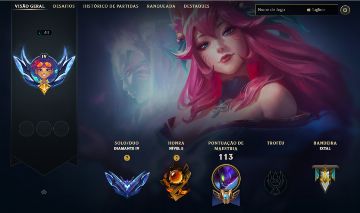 CONTA DIAMANTE 4/ AHRI FLORESCER ESPIRITUAL / IRELIA PROJETO / 11 SKINS / 13K EA
