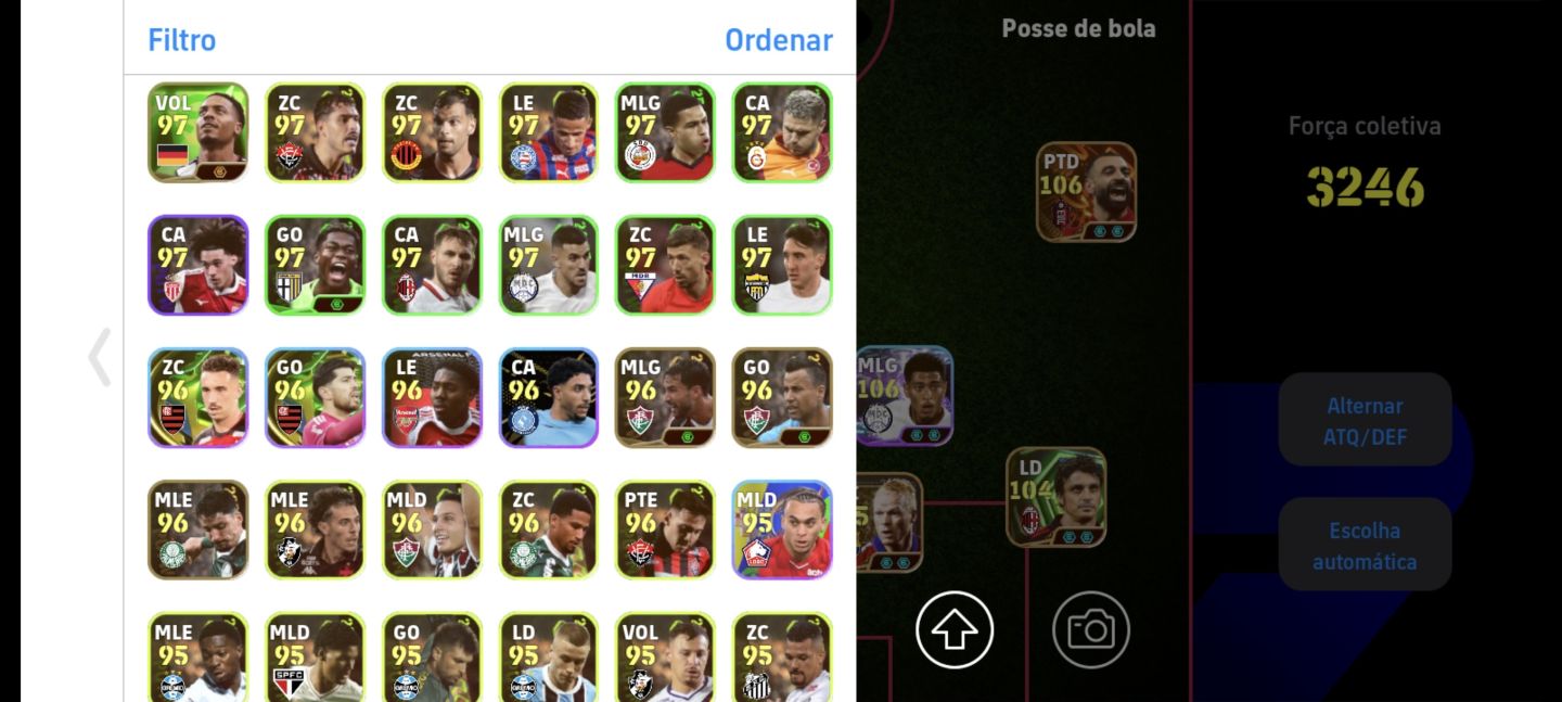 EFOOTBALL 3253 DE FORÇA