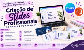 Criação de Slides Profissionais no Canva e PowerPoint