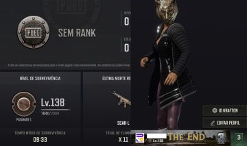 PUBG PLUS+ | LEVEL 138 | SKINS RARAS | MEDALHA 3 ANOS | ENTREGA AUTOMÁTICA