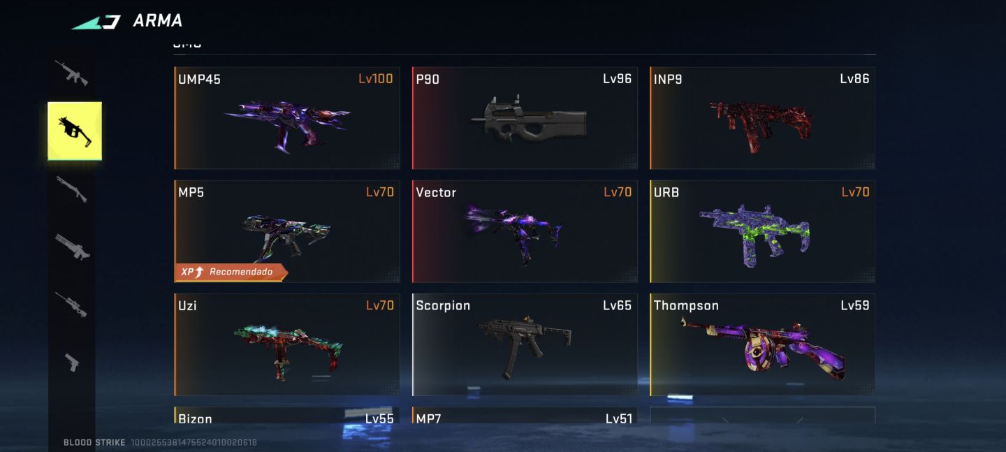 CONTA SECUNDÁRIA DE BLOOD STRIKE COM VÁRIAS SKINS ETERNAS ULTRAS