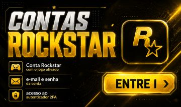 !ROCKSTAR PRONTA CONTAS COM JOGO ATIVADO! GARANTA JÁ