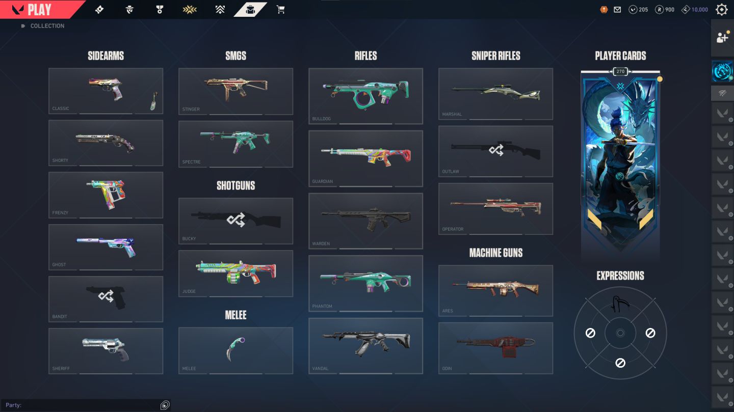 Contas Ascendente com Vandal Saqueadora + 2 Skins de Faca + Card Vct Leviatã FA