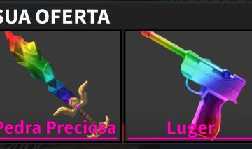 Vendem-se armas mm2 (pack de duas chromas)