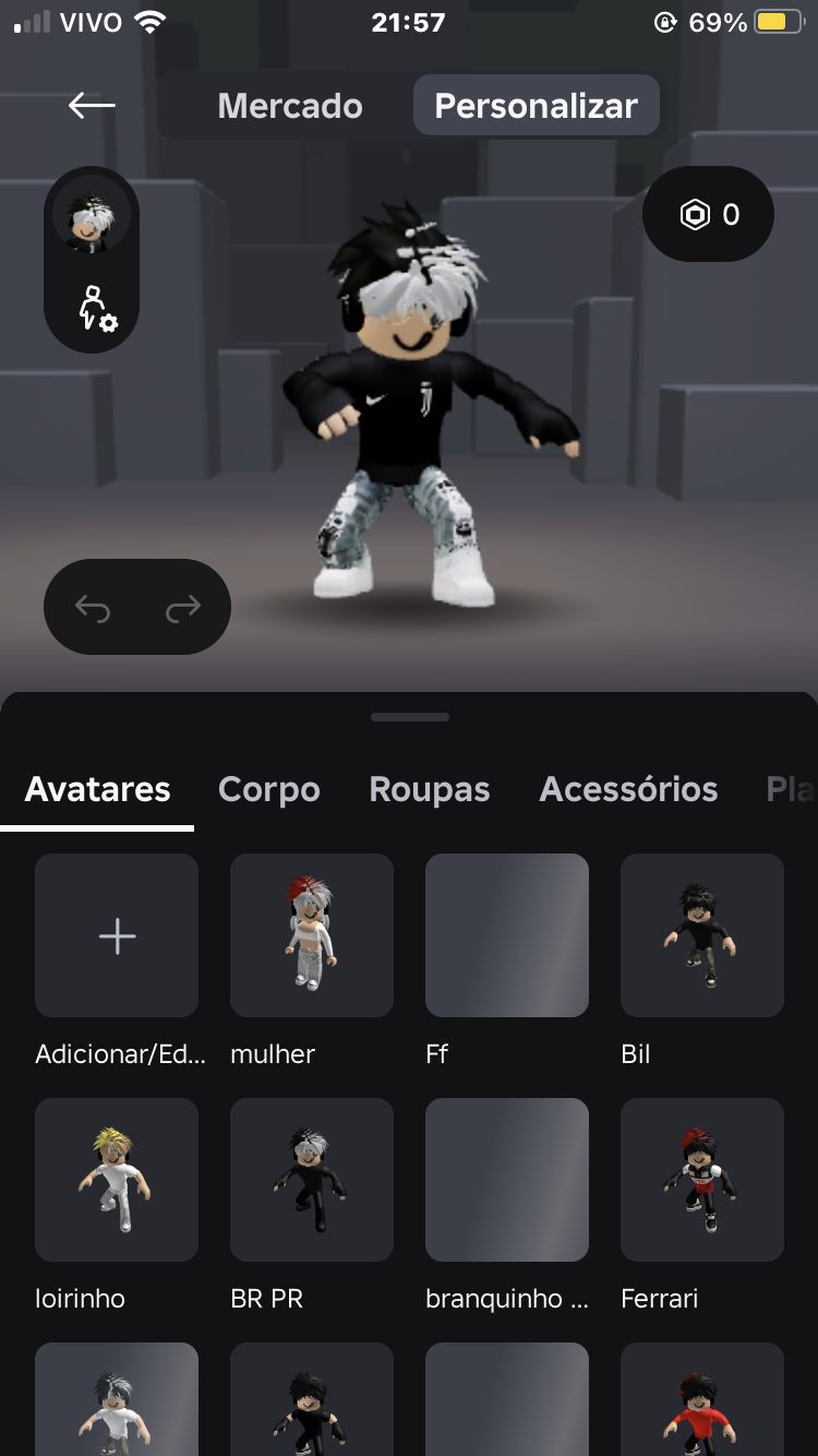 Conta de roblox Cnp cheia de itens e coisas pra você