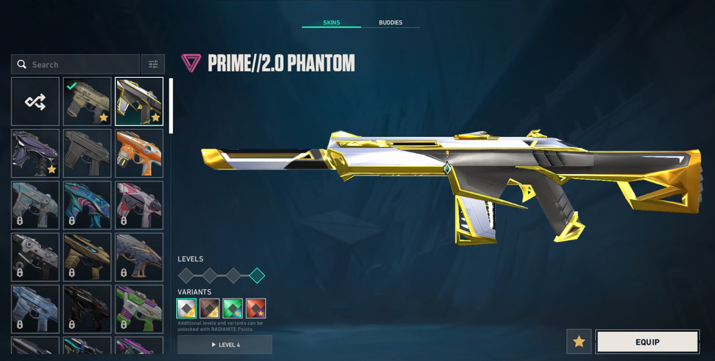 CONTA VALORANT D3 | NÍVEL 637 | 3 FACAS + SKINS TOP (REAVER, PRIME, RECON)