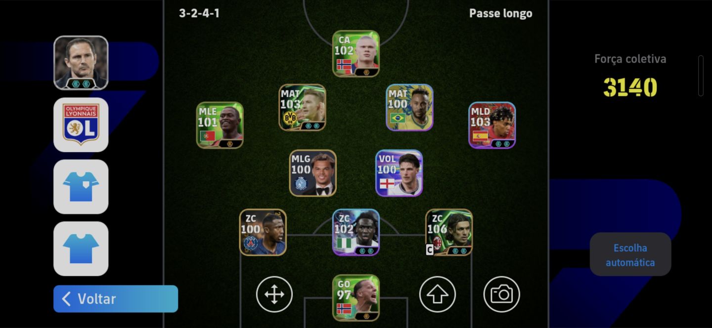 Conta do maldini melhor zagueiro do jogo ( só konami id )