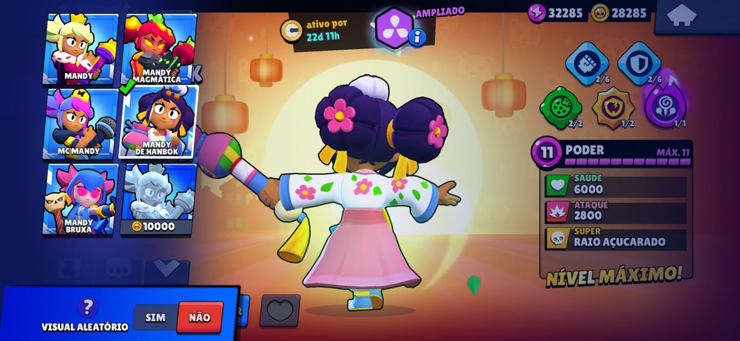 Conta de brawl antiga e com muitas skins e brawlers