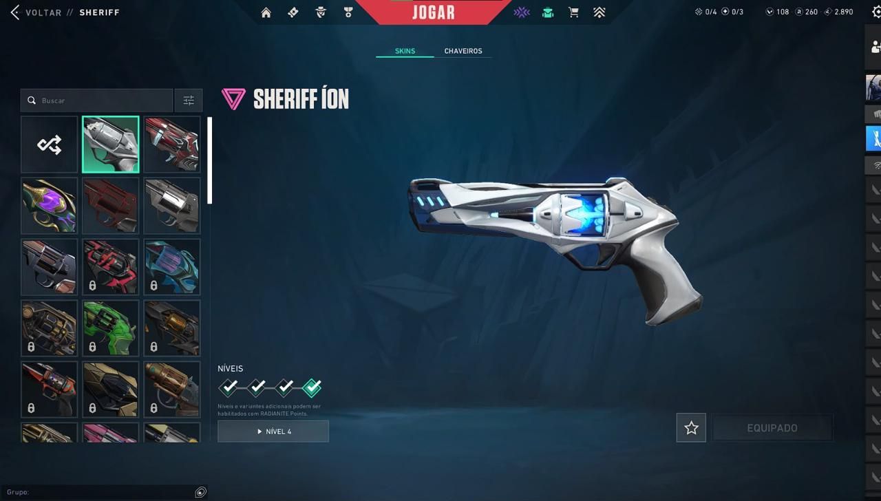 CONTA VALORANT (MUITAS VANDAL E SKINS...)