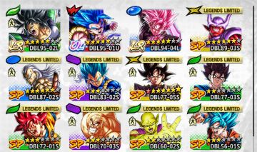 Dragon Ball Legends - 2 Legends + Ultra - acc lvl 1