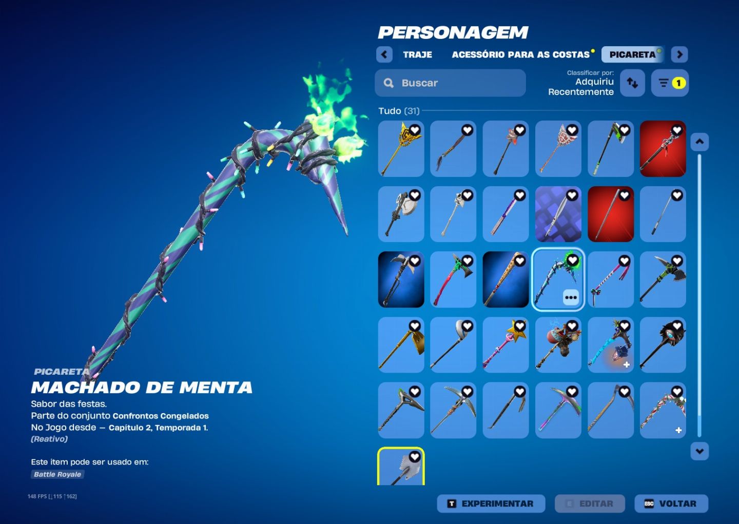 Conta de fortnite rara e de rocret league, mais jogos da épic games.