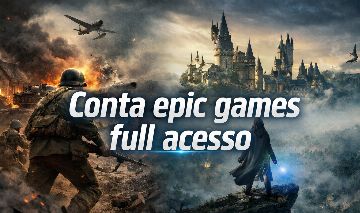 Conta Epic Games full acesso (com vários jogos Ótimos)