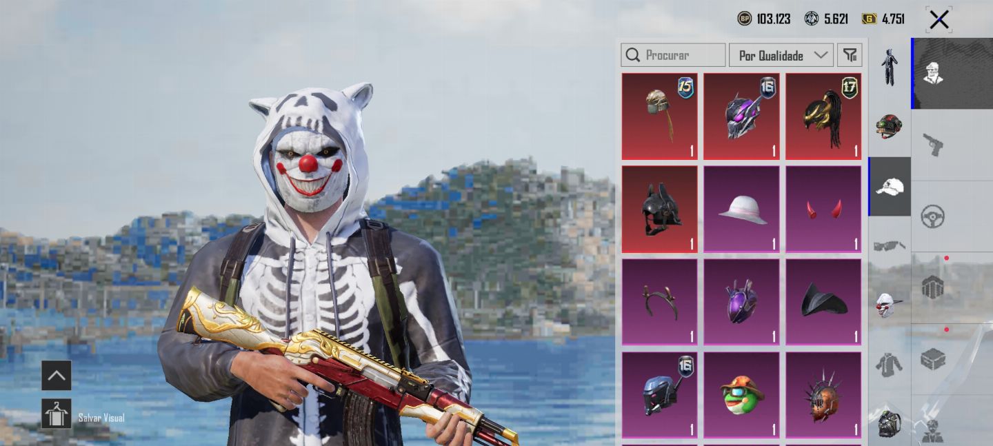 Conta pubg mobile com skin raras