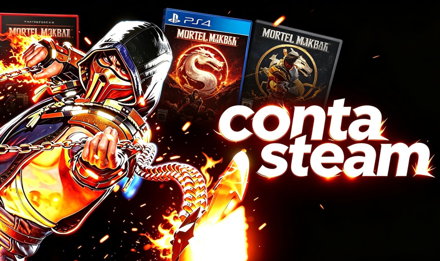 [CONTA STEAM] MELHORES JOGOS DE MORTAL KOMBAT! PREÇO BAIXO!!