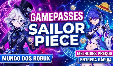 SAILOR PIECE PECA DE MARINHEIRO GAMEPASS GP ITENS PACOTES GAMEPASSES GOJO SUKUNA