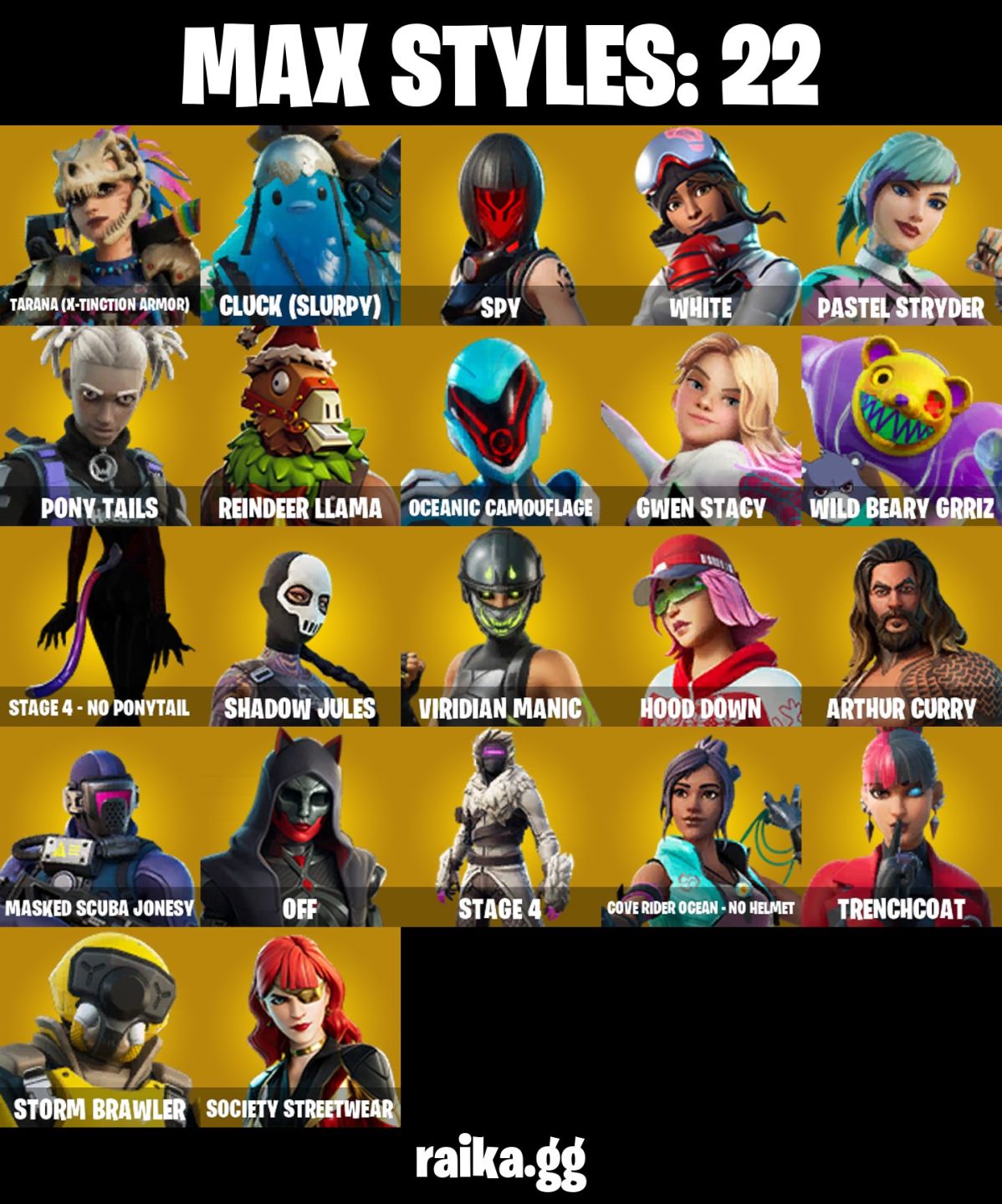 82 skins lara croft