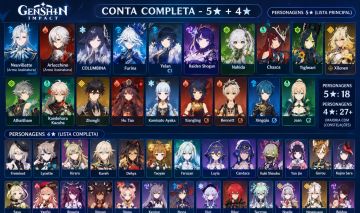 CONTA GENSHIN IMPACT AR 60
