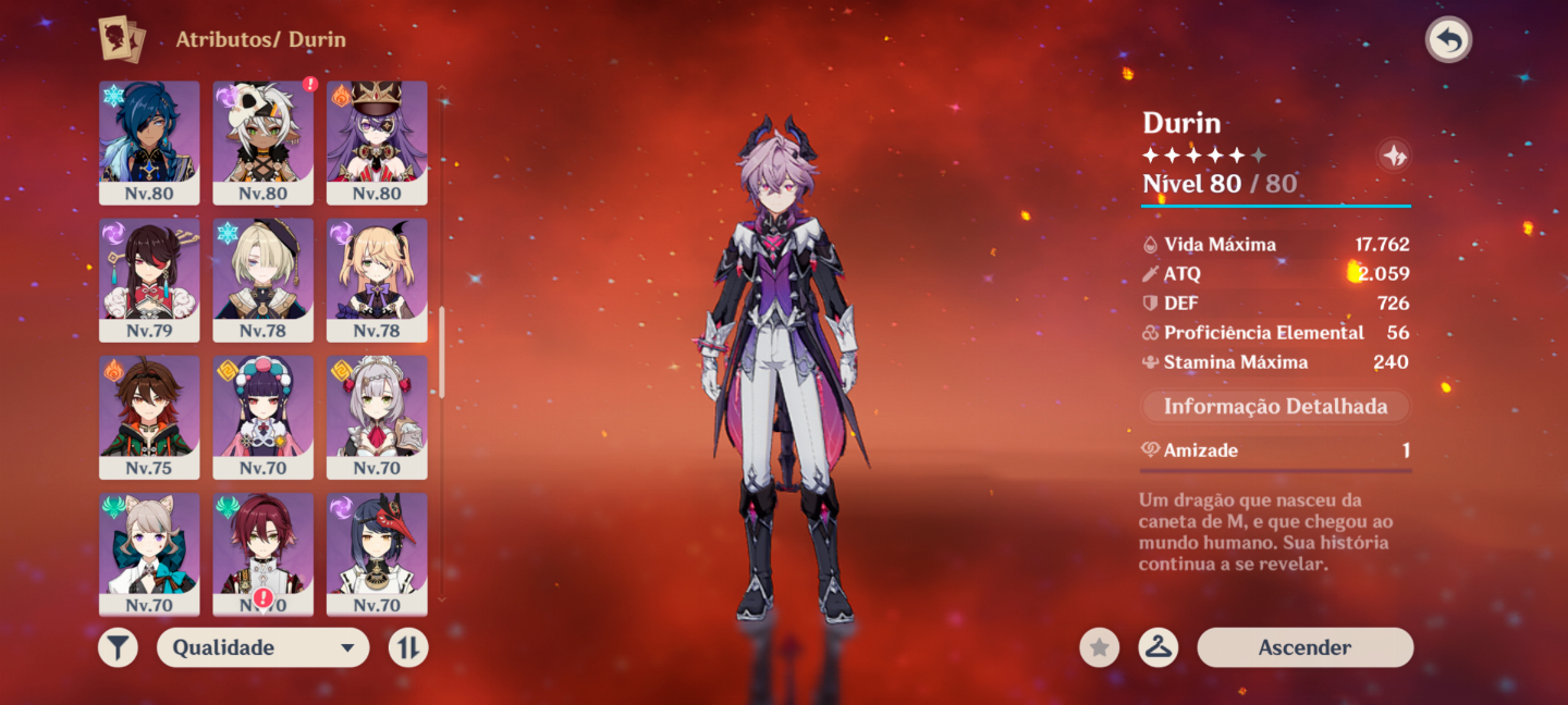 CONTA GENSHIN AR 60 ENDGAME + HONKAI STAR RAIL NIVEL 51