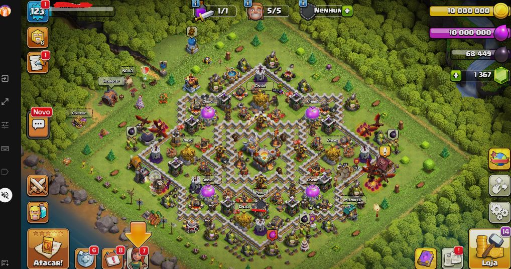 CONTA CLASH OF CLANS TOP À VENDA | CONTA FORTE + PRONTA PARA JOGAR