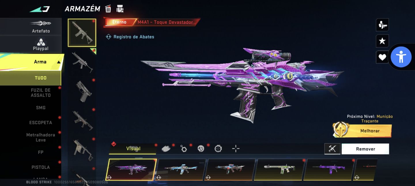 CONTA DE BLOOD STRIKE