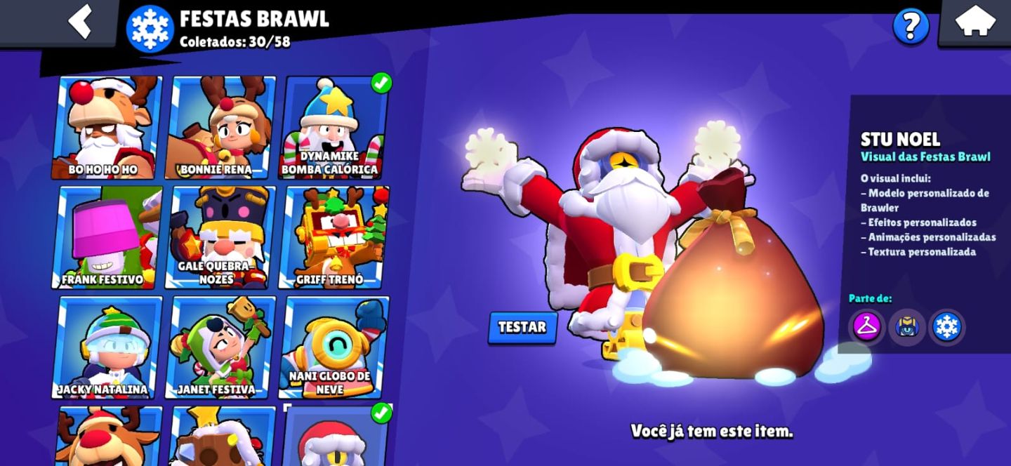 Conta de Brawl Stars | 91K de Troféus | Skins Exclusivas! | Criação: 2020 | Rara