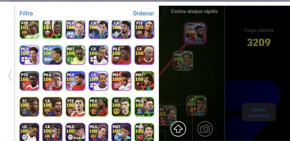 Conta efootebol ótima para subir rank com salah blitz culler e muito mais