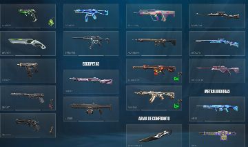 Conta de valorant com 12 skins(1k)