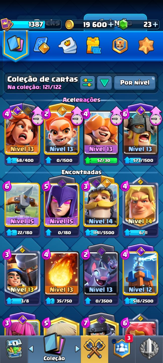 Conta de Clash 7k