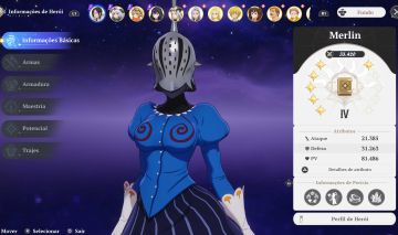 Conta com todos os personagens do game.