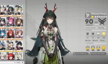Conta Arknights Endfield NA AL 60 - Laevatain C0 p2, Zhuang Fangyi C0 p0