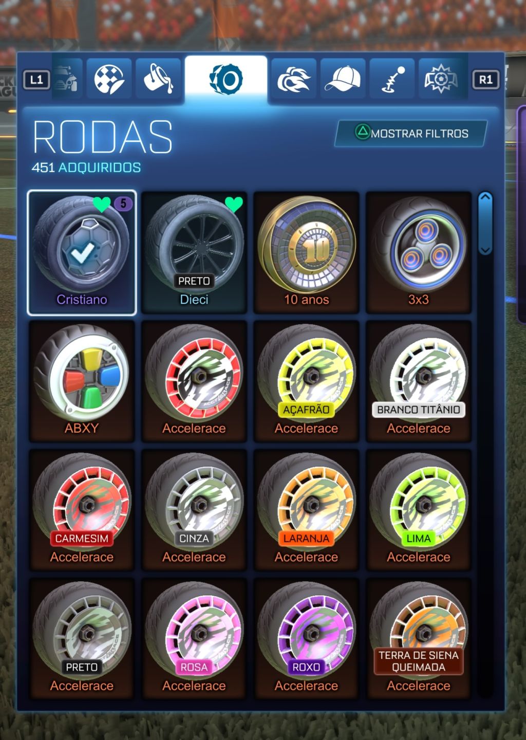 Conta Rocket League Level 1250 + Conta Fortnite (PREÇO NEGOCIÁVEL)!!!