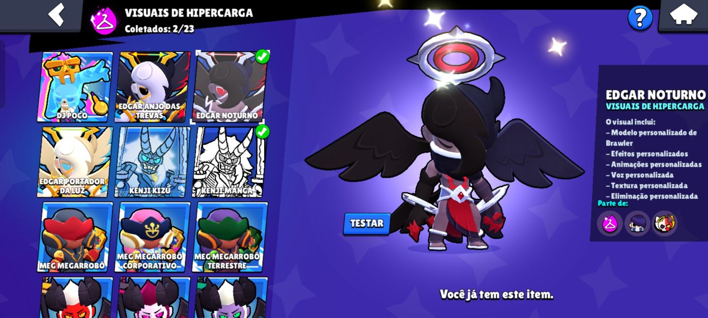Melhor conta para upar rapido