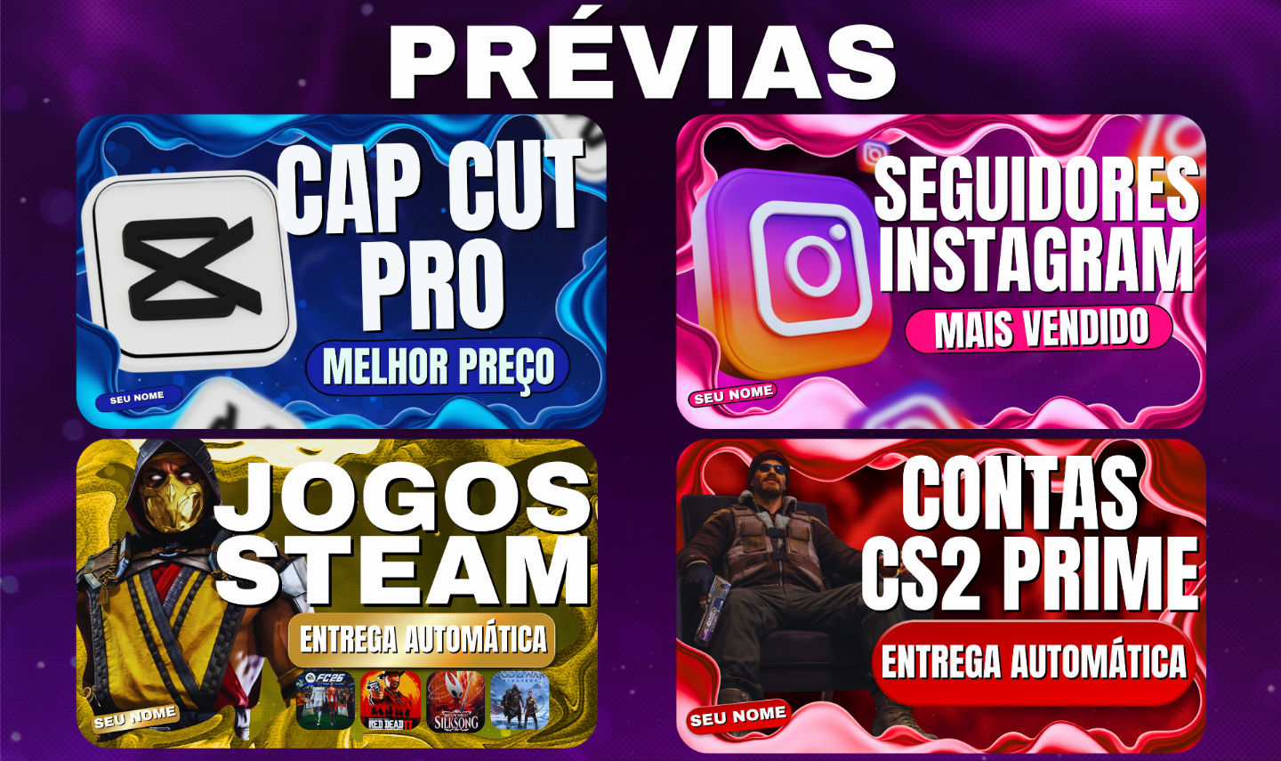 TEMPLATES DO CANVA EDITÁVEIS PARA GGMAX DESIGNER