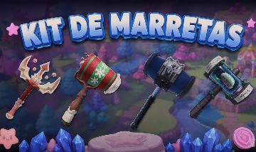 Pacote de 4 marretas FTF