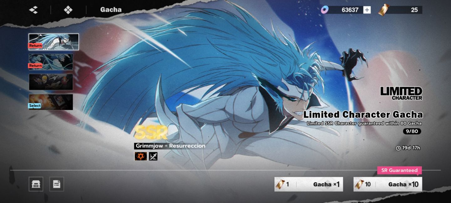 Bleach Soul Resonance | Ichigo True Shikai B1 + Mayuri + 63K Jades | Android