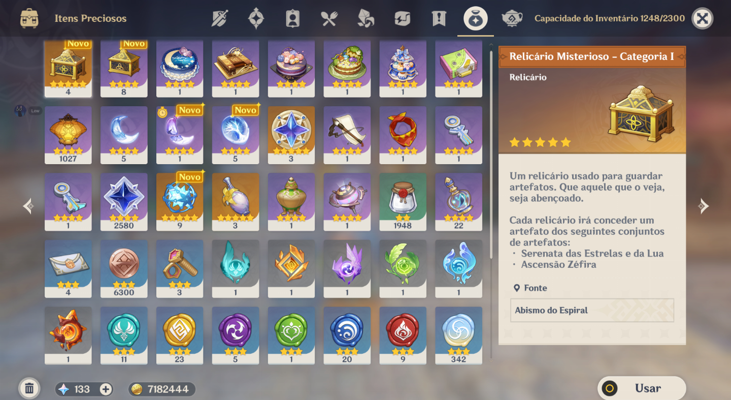 Conta AR60-NA, 38 Char T5 + 20 Armas T5 +150 pulls