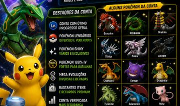 Conta Pokémon GO Nível 50 com Lendários, Shiny e 100% IV