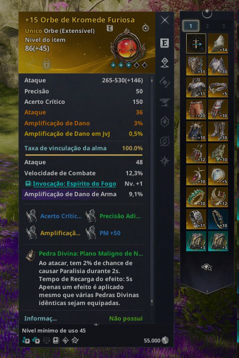 CONTA AION 2 SPIRIT MASTER(ARIEL) 145.6KCP(2530GS) 2 ALT 45( 2k GS) E 1 ALT 22