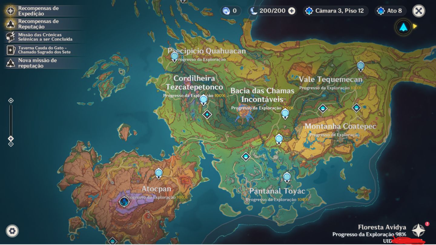 Conta genshin endgame explorada 21 5 estrelas times do meta perfeita pra 7.0