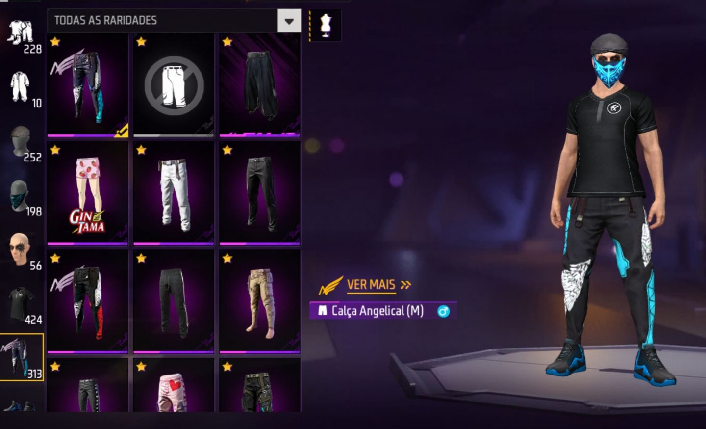Conta de Free Fire com UMP atributada, parceiras, raridades e evolutivas!!