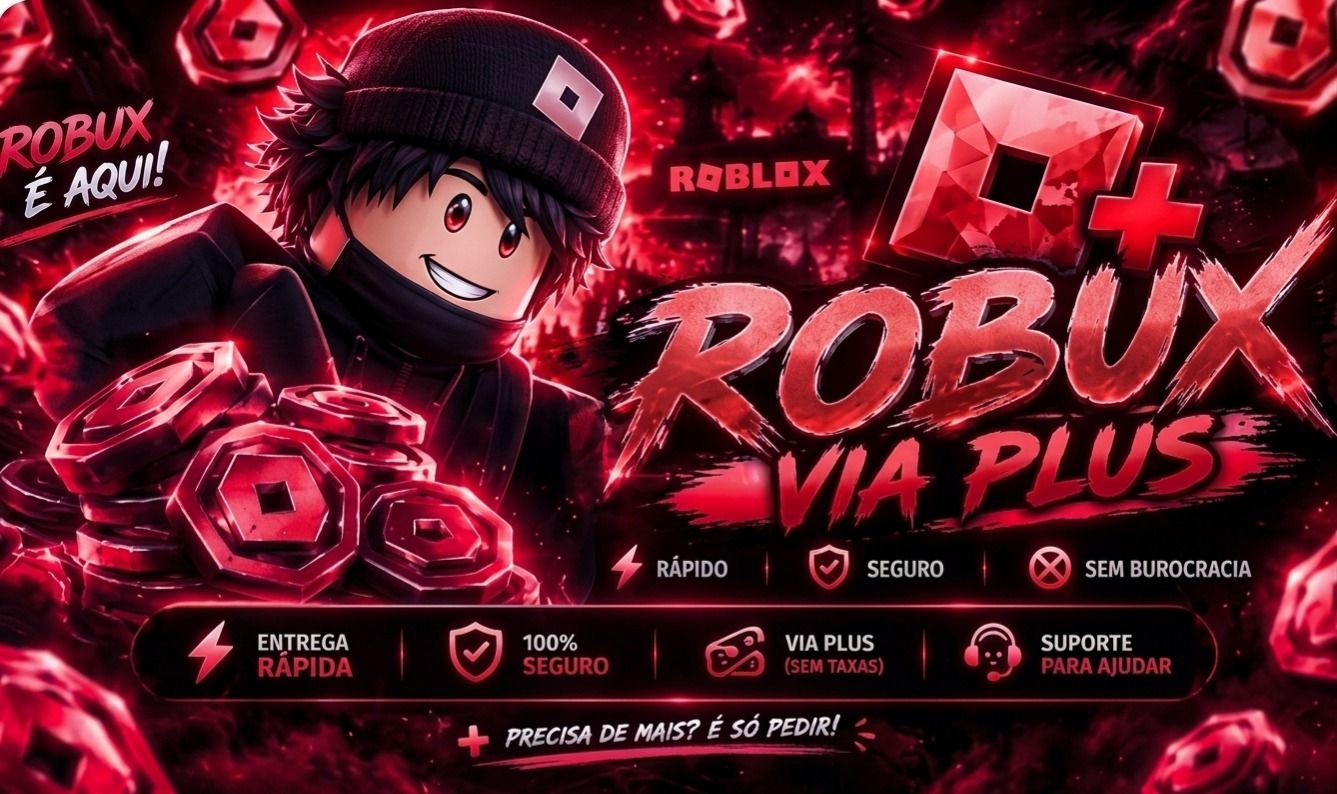[ROBUX VIA PLUS] ROBUX | ENTREGA RÁPIDA | PEÇA A QUANTIDADE QUE QUISER!