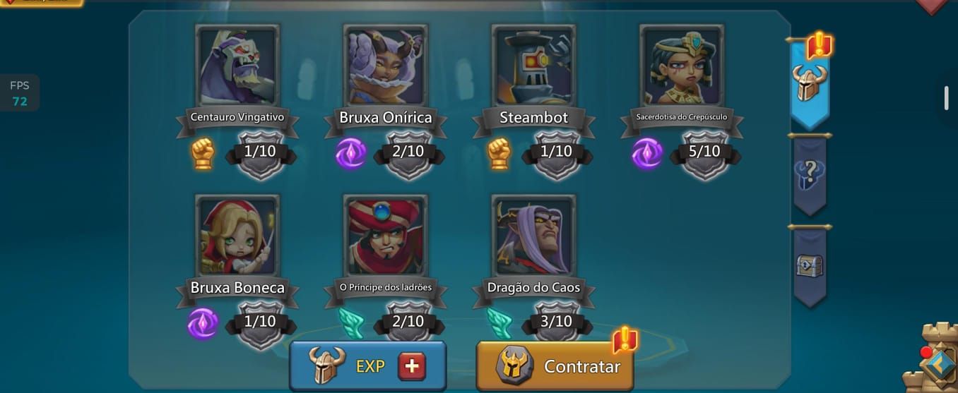 Conta Lords Mobile 1Bi de poder bem evoluída.