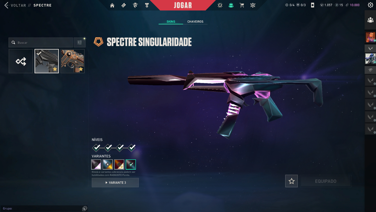 Conta ascendente full acesso com +8k em skins